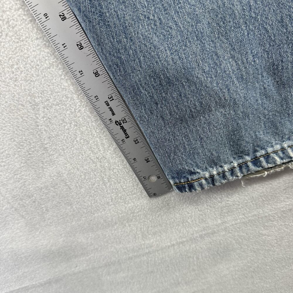 Vintage Levis Jeans Fits 36x36 Blue 550 Relaxed Canada Made 2000s Y2K Red Tab - Picture 7 of 16